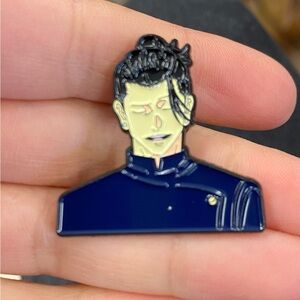 Jujutsu kaisen suguru geto anime manga metal enamel pen for collectable